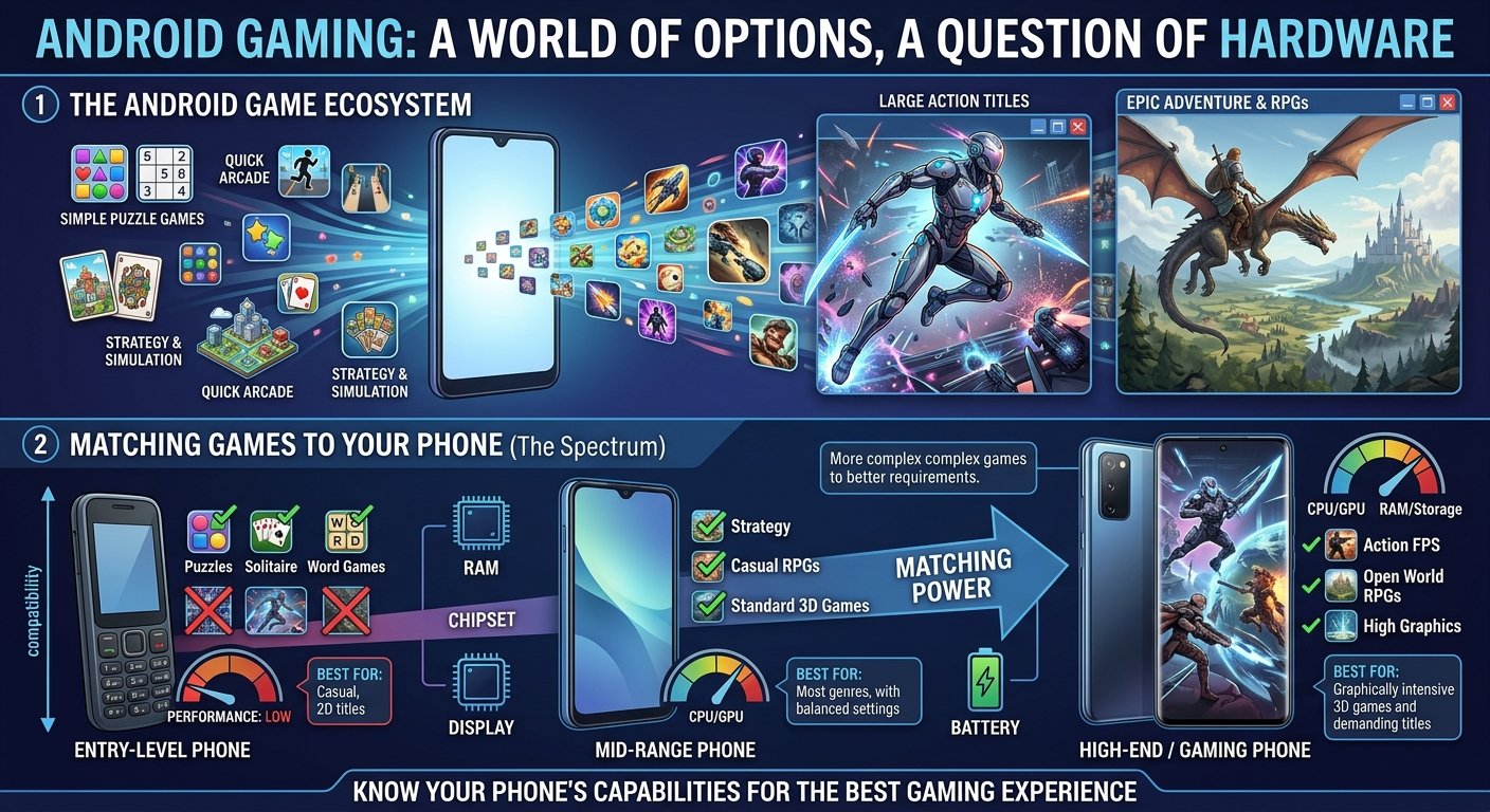 How to Choose the Right Android Games for Your Phone
