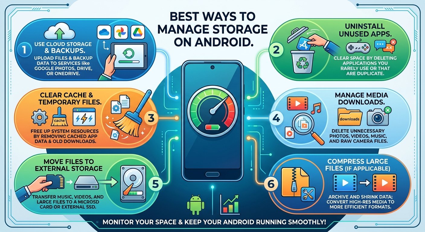 Best Ways to Manage Storage on Android